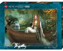 29776 Девушка в лодке, Cris Ortega 1000эл.