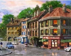 H1666 Д. Дэвисон. Парижские улицы