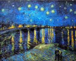 H1761 Ван Гог. Звездная ночь над Роной