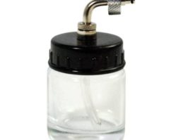 1504 Баночка с крышкой, 22 мл, трубка 90 градусов, гайка