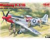 48153 Мустанг Р-51 Д с пилотами и техниками ВВС США