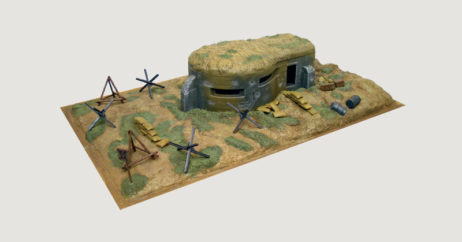 6070 Диорама BUNKER AND ACCESSORIES