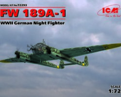 72293 FW 189A-1, Германский ночной истребитель ІІ МВ