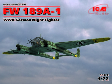 72293 FW 189A-1, Германский ночной истребитель ІІ МВ