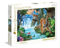 31636 Тигры у водопада 1500эл.