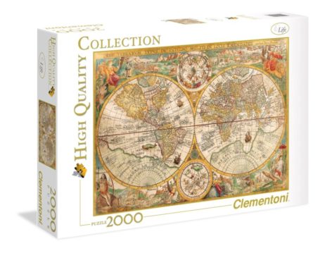 32557 Старинная карта 2000эл.