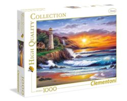 39368 Закат на маяке 1000эл.