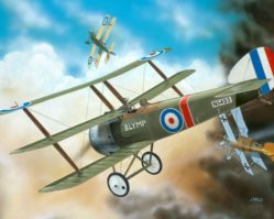 04187 Самолет Sopwith Triplane