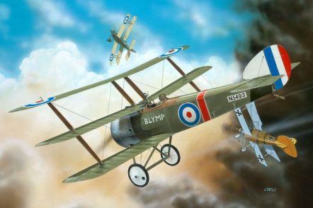 04187 Самолет Sopwith Triplane