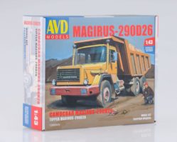 1286 Сборная модель Magirus-290D26K самосвал