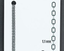 41491 Цепь якорная звено 2,0*1,1 мм (50 см)