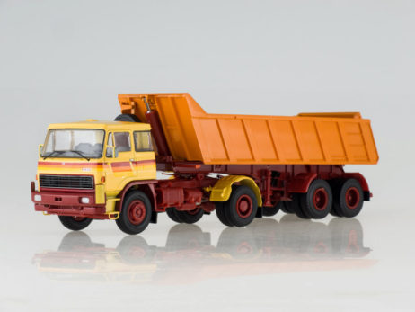 47034 Модель LIAZ-100.471 с полуприцепом-самосвалом