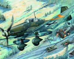 03218 Самолет Junkers Ju-87G-2 Stuka