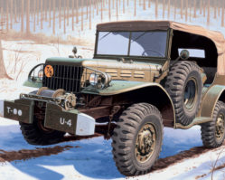 228 Автомобиль Dodge Staff Car WC56