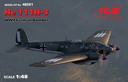 48261 He 111H-3,Германский бомбардировщик ІІ МВ
