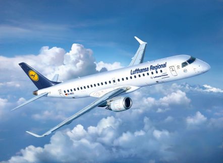 03937 Самолет Embraer 190 "Lufthansa"