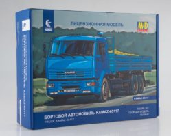 1309 Сборная модель КАМАЗ-65117 бортовой