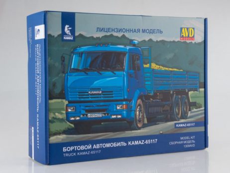 1309 Сборная модель КАМАЗ-65117 бортовой