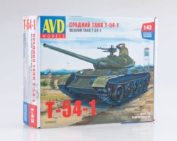 3009 Сборная модель Средний танк T-54-1