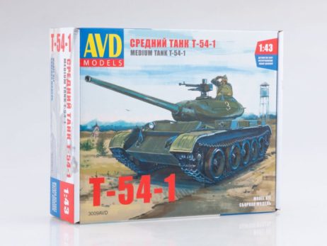 3009 Сборная модель Средний танк T-54-1
