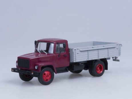 100312 ГАЗ-3307 (двигатель ЗМЗ-513) Выставочный, дерев. борт
