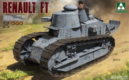 1004 Французский танк FT-17 (3 в 1)
