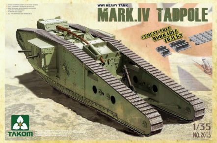 2015 Английский тяжелый танк Mark.IV Tadpole