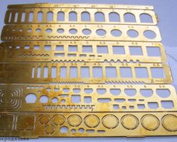 МД 100202 Лекало для нанесения расшивки №1