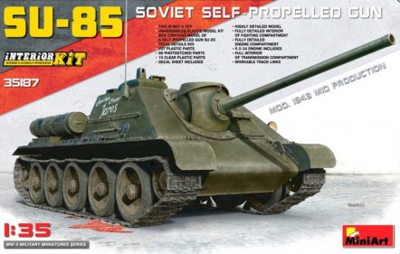 35187 СУ-85, с интерьером