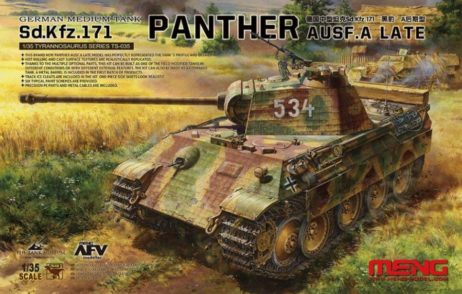 TS-035 Немецкий средний танк Sd.Kfz.171 PANTHER Ausf.A (поздняя версия)