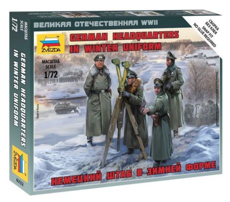 6232 Немецкий штаб в зимней форме
