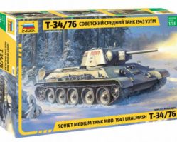 3689 Советский средний танк Т-34/76 1943г. УЗТМ