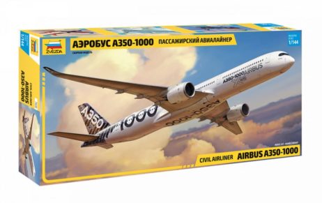 7020 Пассажирский авиалайнер Аэробус А-350-1000