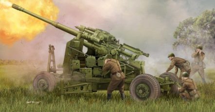 02349 Советская 100мм. зенитная пушка КС-19М2