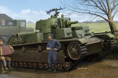 83855 Soviet T-28 Medium Tank (Cone Turret)
