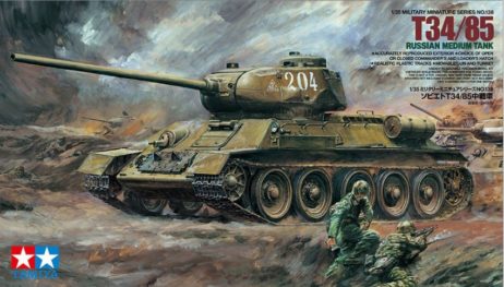 35138 Советский средний танк Т-34/85, версия 1944г. с 85мм. пушкой