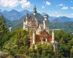 B-53544 Вид на замок Нойшванштайн