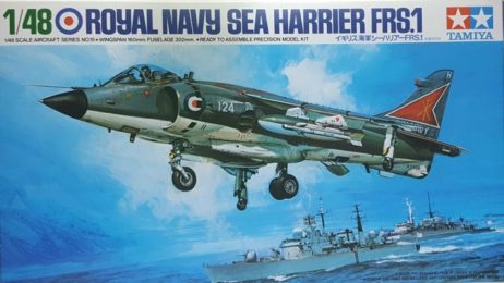 61026 Английский истребитель вертикального взлета Royal Navy Sea Harrier FRS.1