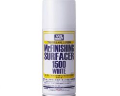 B-529 Грунтовка аэрозольная Mr.FINISHING SURFACER 1500 WHITE, 170мл