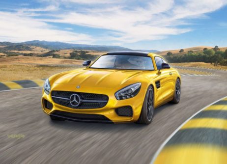 07028 Спорткар Mercedes AMG GT