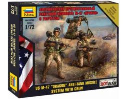 7415 Американский противотанковый ракетный комплекс М-47 "Дракон" с расчетом