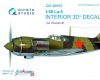 QD48005 3D Декаль интерьера кабины Ла-5 (для модели Звезда 4801)