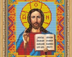 АЖ-2000 Алмазная мозаика "Икона Спаситель"