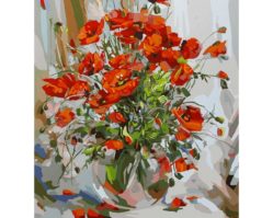 035-AS Букет маков