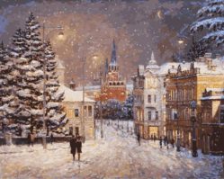 076-AB Снег на Волхонке