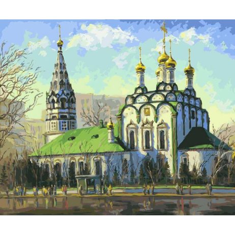 1016-AL-C Храм Воскресения Христова в Кадашах