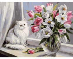 128-AS Весна на окошке