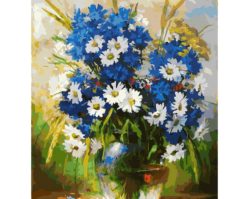 143-AS Ромашки и васильки