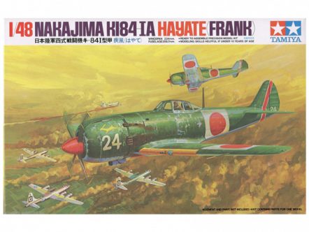 61013 Японский истребитель Nakajima Ki-84-IA Hayate (Frank)