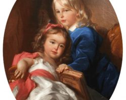 7-41-14-085 Портрет детей художника Кузи и Маруси. 85 деталей